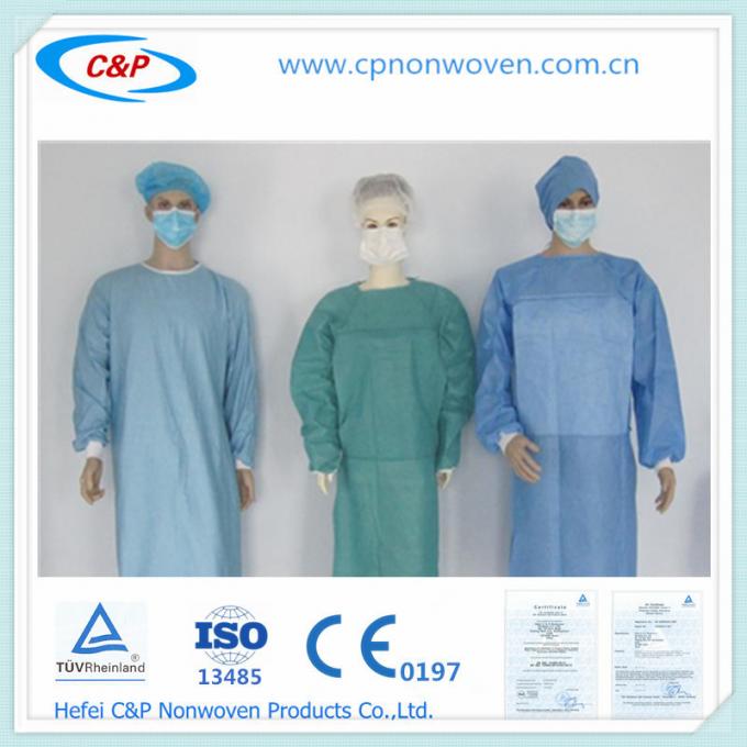 Disposable sterile surgical gowns