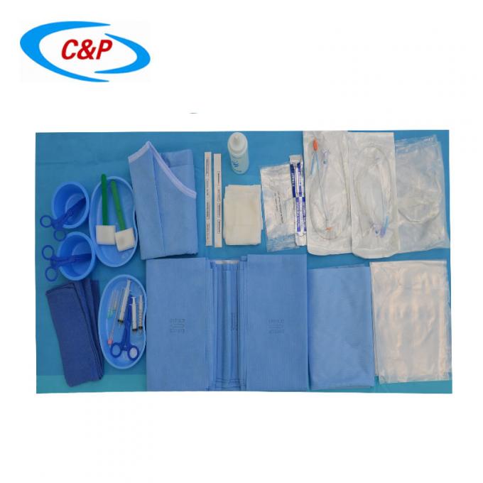 OEM Cardiovascular Surgery Drape Pack With Femoral And Radial Incise Film For Single Use 2