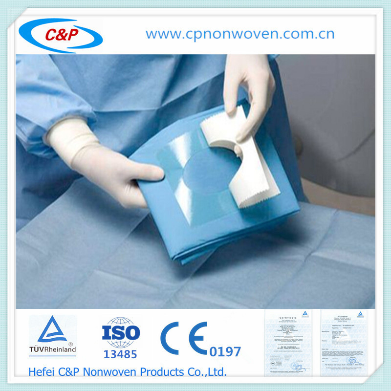 Surgical Fenestrated Drape With Tape