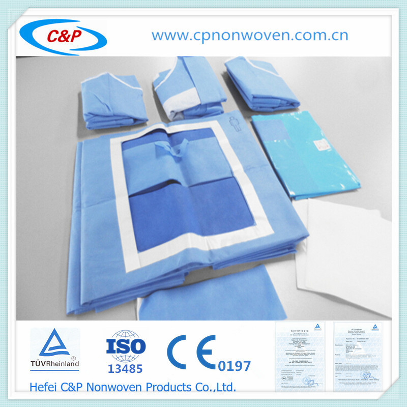 Delivery sterile Surgical Drapes with Fluid Collection pouch